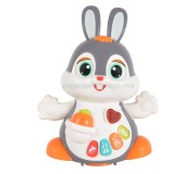 Jucarie interactiva Hola Toys Dancing Rabbit HE9991 (Grey/White)