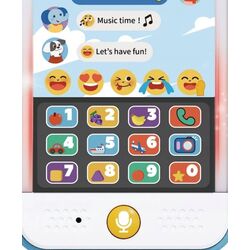 Jucarie interactiva Hola Toys Education Phone HE067700 (Blue) Thumb