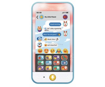 Jucarie interactiva Hola Toys Education Phone HE067700 (Blue)