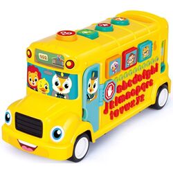 Jucarie interactiva Hola Toys School Bus 3126 (Yellow) Thumb