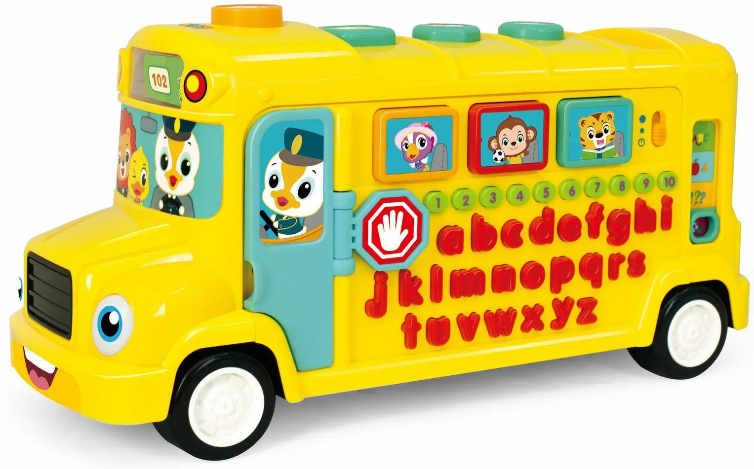 Jucarie interactiva Hola Toys School Bus 3126 (Yellow)