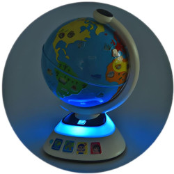 Jucarie interactiva Hola Toys Touch & Discover Globe (White/Blue) Thumb