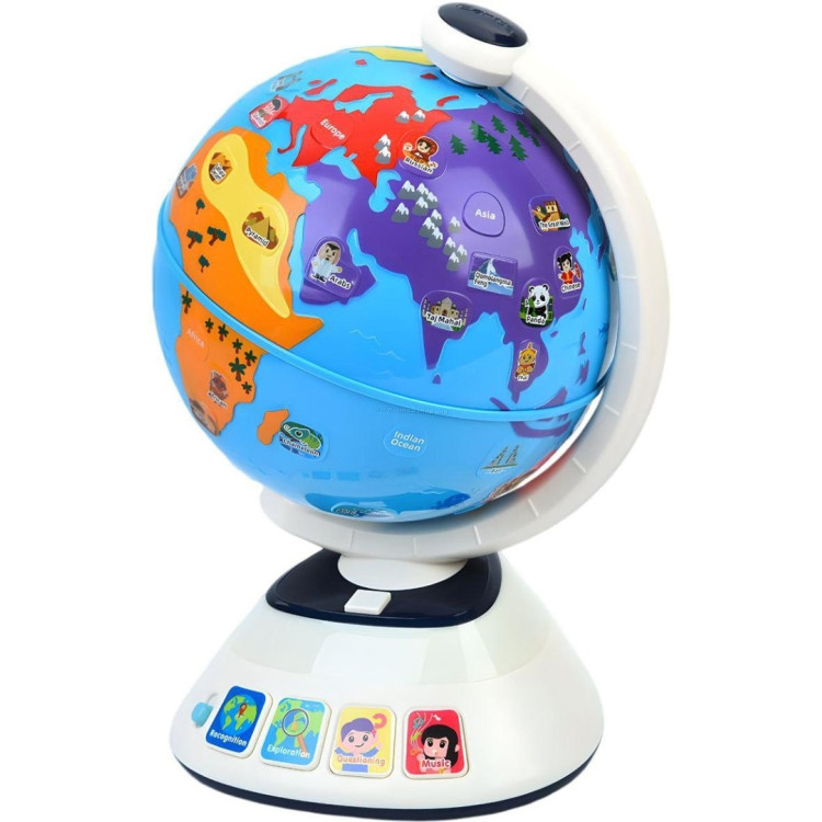 Интерактивная игрушка Hola Toys Touch & Discover Globe (White/Blue)