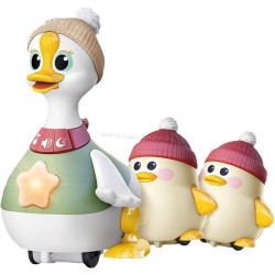 Set jucarii interactive Hola Toys Swinging Duck Family