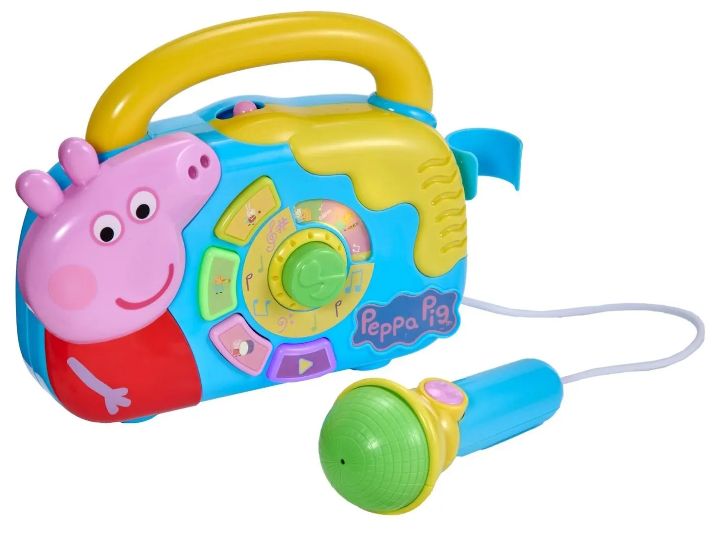 Jucarie interactiva HTI Peppa Pig 1684914 (Yellow/Blue)