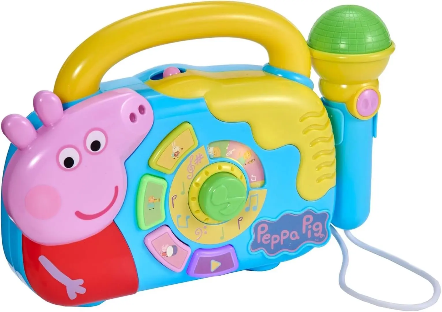 Jucarie interactiva HTI Peppa Pig 1684914 (Yellow/Blue)