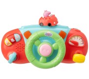 Jucarie interactiva HTI Peppa Pig Peppa's Driver Dashboard (Red/Green)