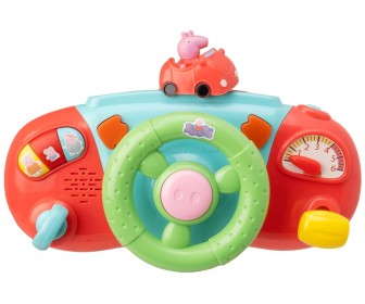 Jucarie interactiva HTI Peppa Pig Peppa's Driver Dashboard (Red/Green)