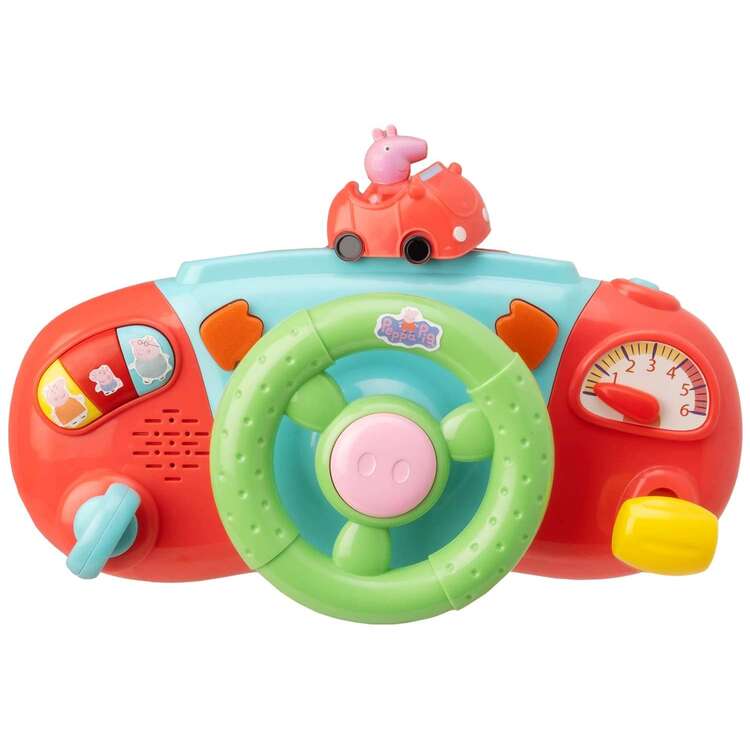 Интерактивная игрушка HTI Peppa Pig Peppa's Driver Dashboard (Red/Green)