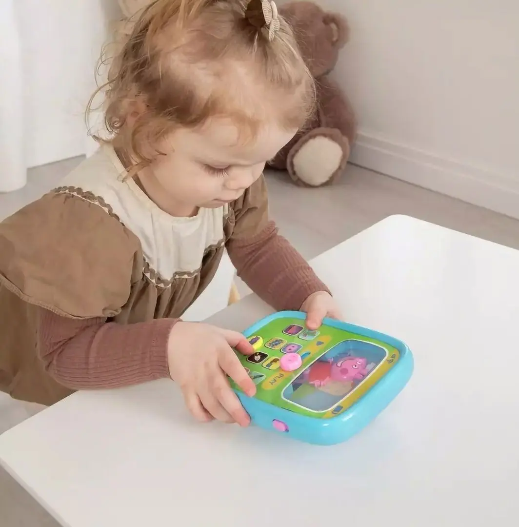 Jucarie interactiva HTI Peppa Pig Peppa's Tablet (Blue/Green)