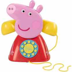 Jucarie interactiva HTI Peppa Pig Peppa's Telephone (Multicolor)