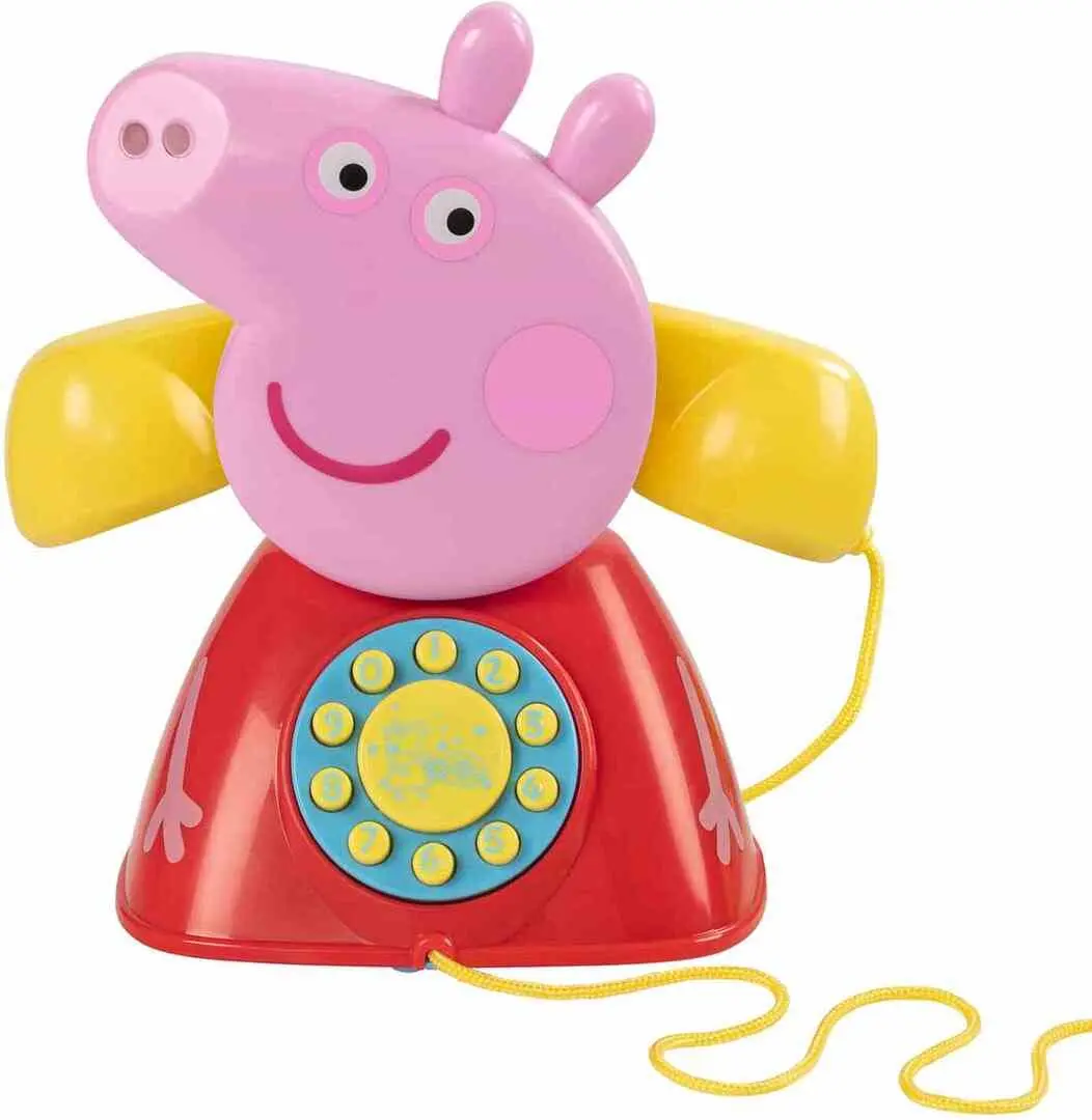 Jucarie interactiva HTI Peppa Pig Peppa's Telephone (Multicolor)