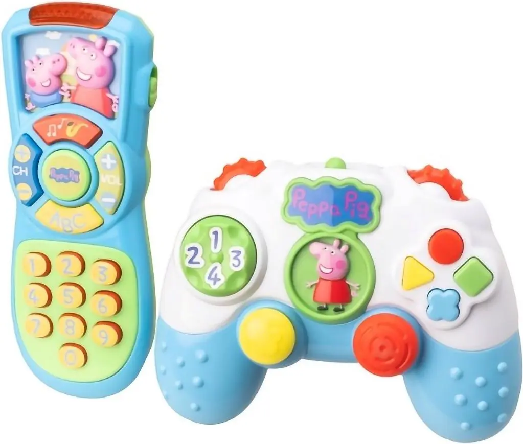 Set jucarii interactive HTI Peppa Pig Peppa's Controller Pack (White/Blue) - 2