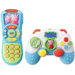 Set jucarii interactive HTI Peppa Pig Peppa's Controller Pack (White/Blue)