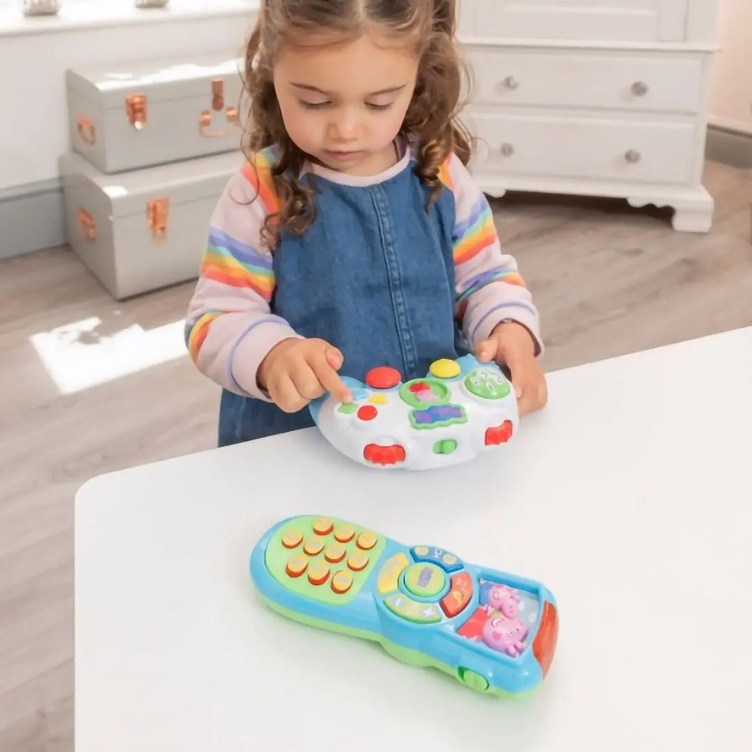 Set jucarii interactive HTI Peppa Pig Peppa's Controller Pack (White/Blue) - 4