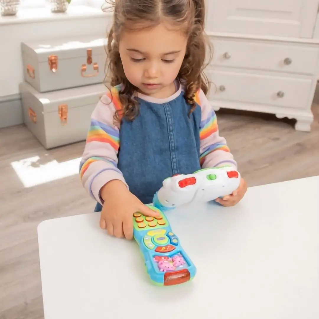 Set jucarii interactive HTI Peppa Pig Peppa's Controller Pack (White/Blue) - 5