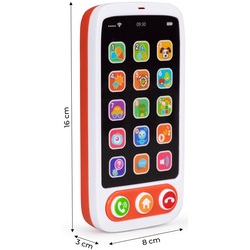 Jucarie interactiva Huanger HE8001 (Orange/White) Thumb