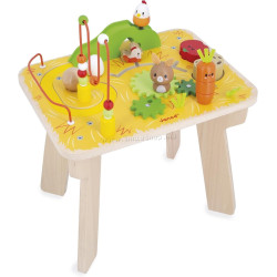 Masa interactiva Janod Farm J03321 (Yellow)