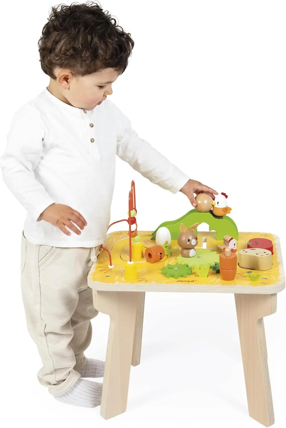Masa interactiva Janod Farm J03321 (Yellow) - 7