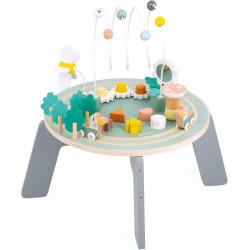 Masa interactiva Janod Sweet Cocoon Garden J04045 (Blue/Grey)