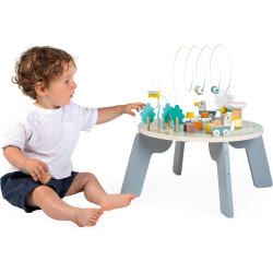 Masa interactiva Janod Sweet Cocoon Garden J04045 (Blue/Grey) Thumb