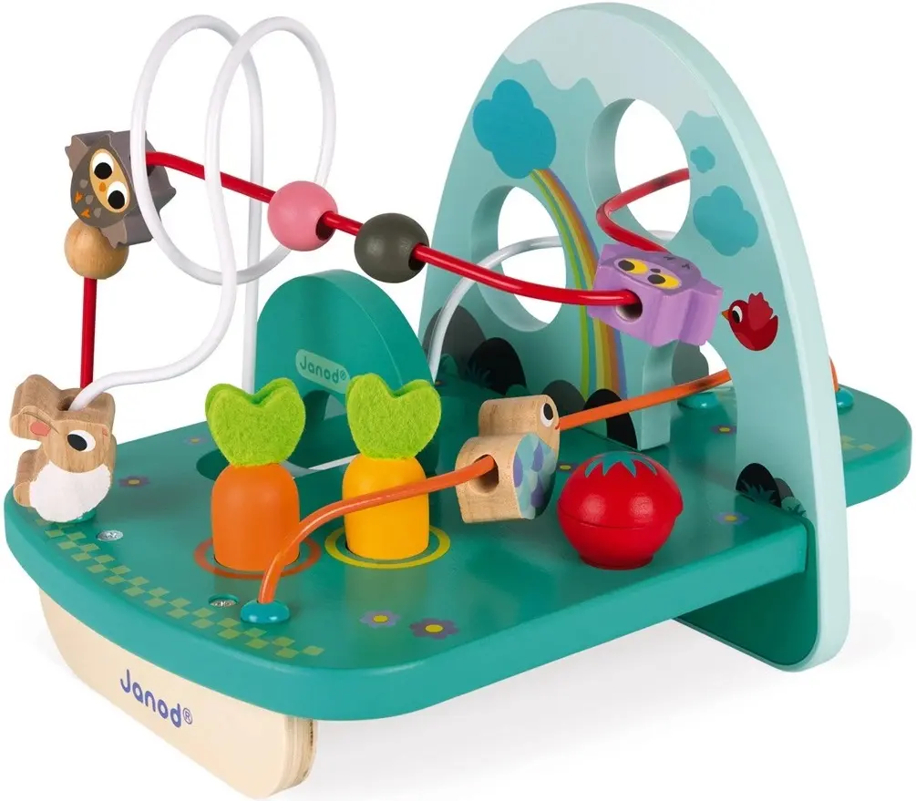 Jucarie de dezvoltare Janod Animals J08254 (Blue) - 2