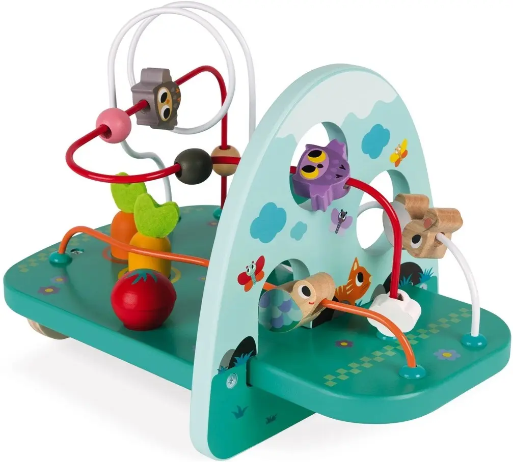Jucarie de dezvoltare Janod Animals J08254 (Blue) - 4