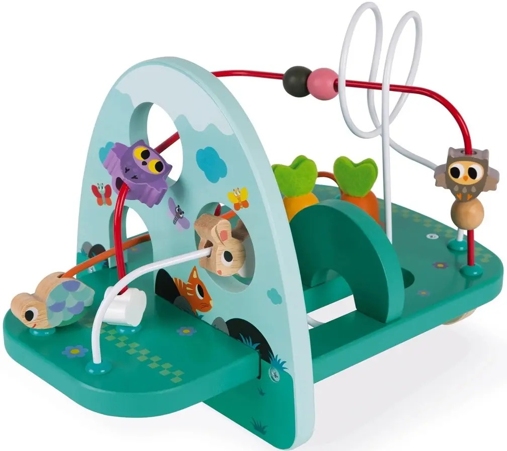 Jucarie de dezvoltare Janod Animals J08254 (Blue) - 5