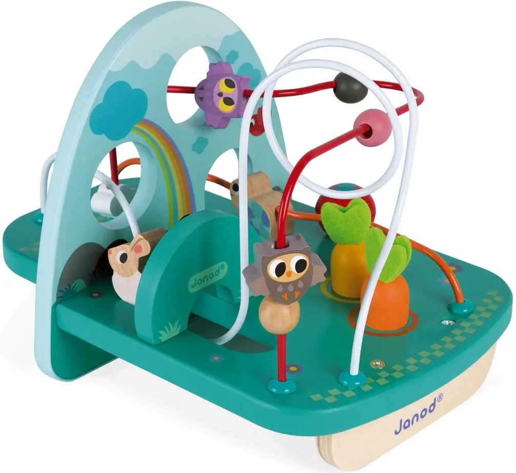 Jucarie de dezvoltare Janod Animals J08254 (Blue) - 6