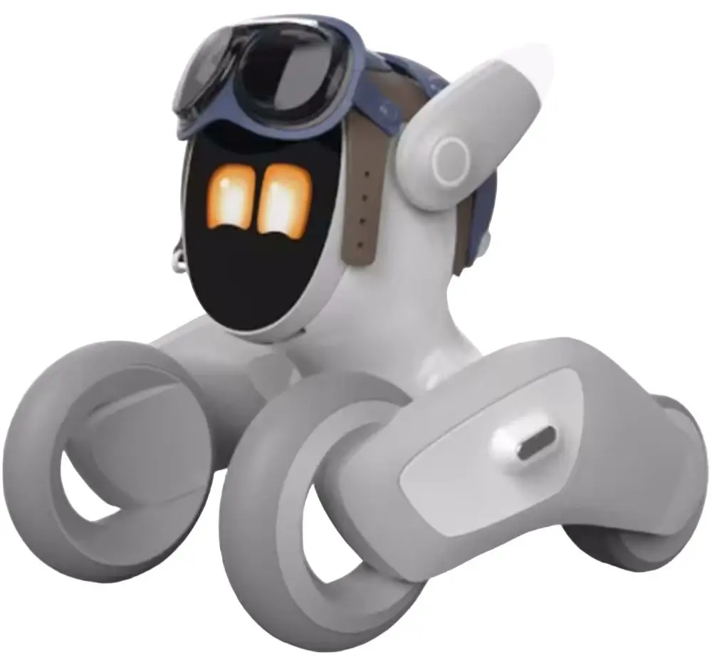 Jucarie interactiva Keyi Loona Petbot (White/Grey) - 3