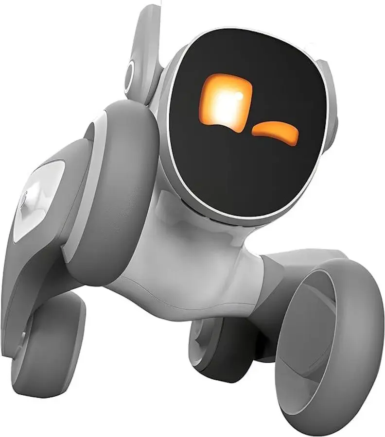 Jucarie interactiva Keyi Loona Petbot (White/Grey)