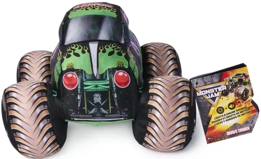Набор интерактивных игрушек Spin Master Megalodon + Grave Digger (Blue/Green) - 6