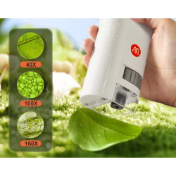 Set de cercetare Mideer Exploring whit Microscope MD2227 (White) Thumb