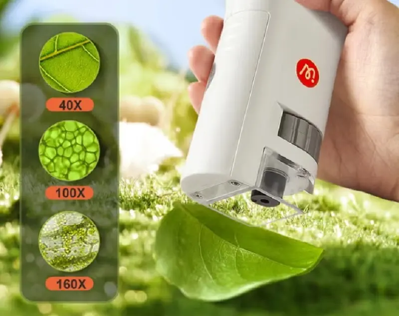 Set de cercetare Mideer Exploring whit Microscope MD2227 (White)