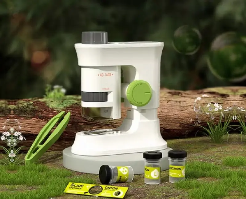 Set de cercetare Mideer Exploring whit Microscope MD2227 (White)