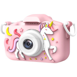 Детский цифровой фотоаппарат Unicorn (Pink)