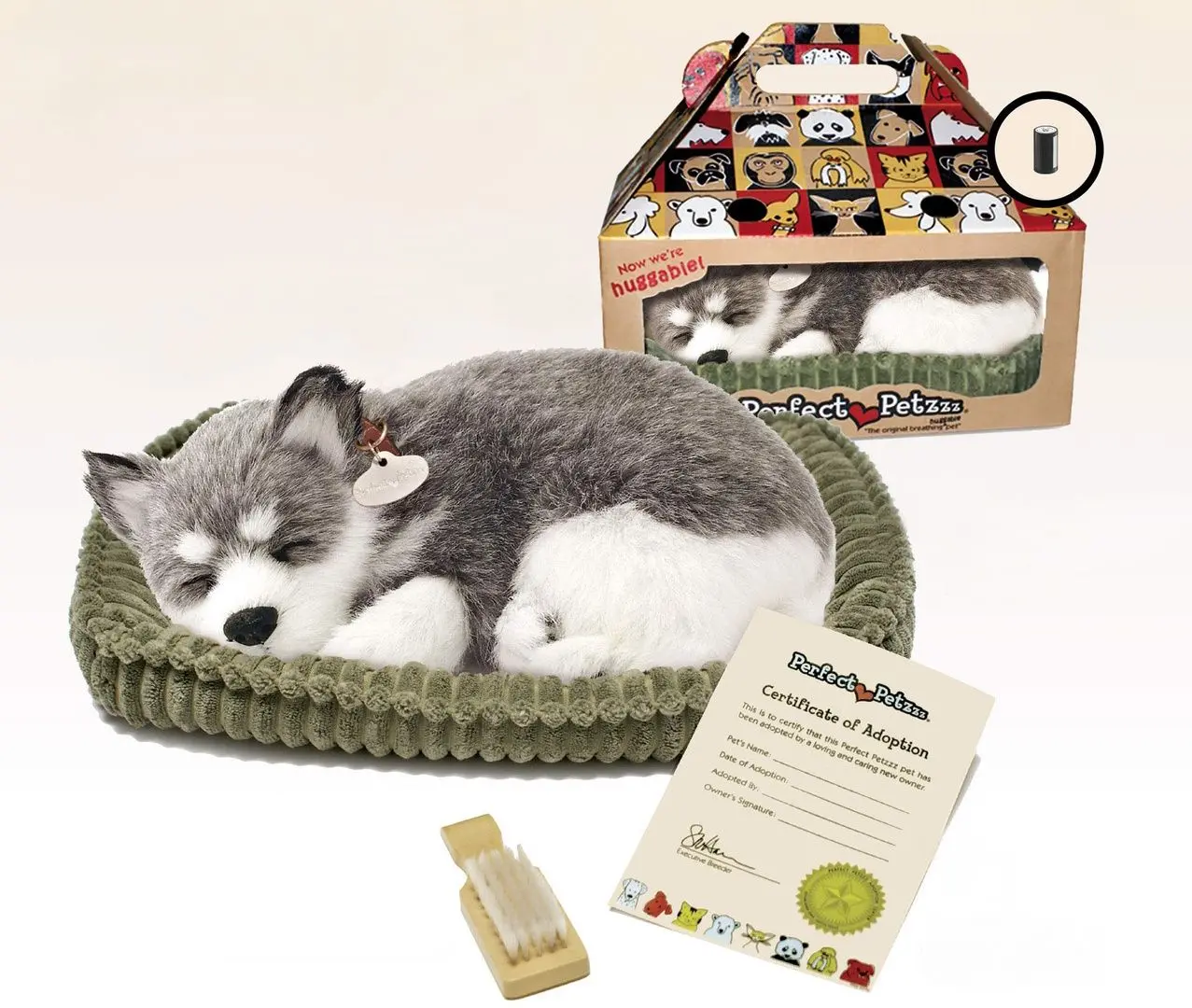 Jucarie interactiva Perfect Petzzz Alaskan Husky (Grey/White) - 3