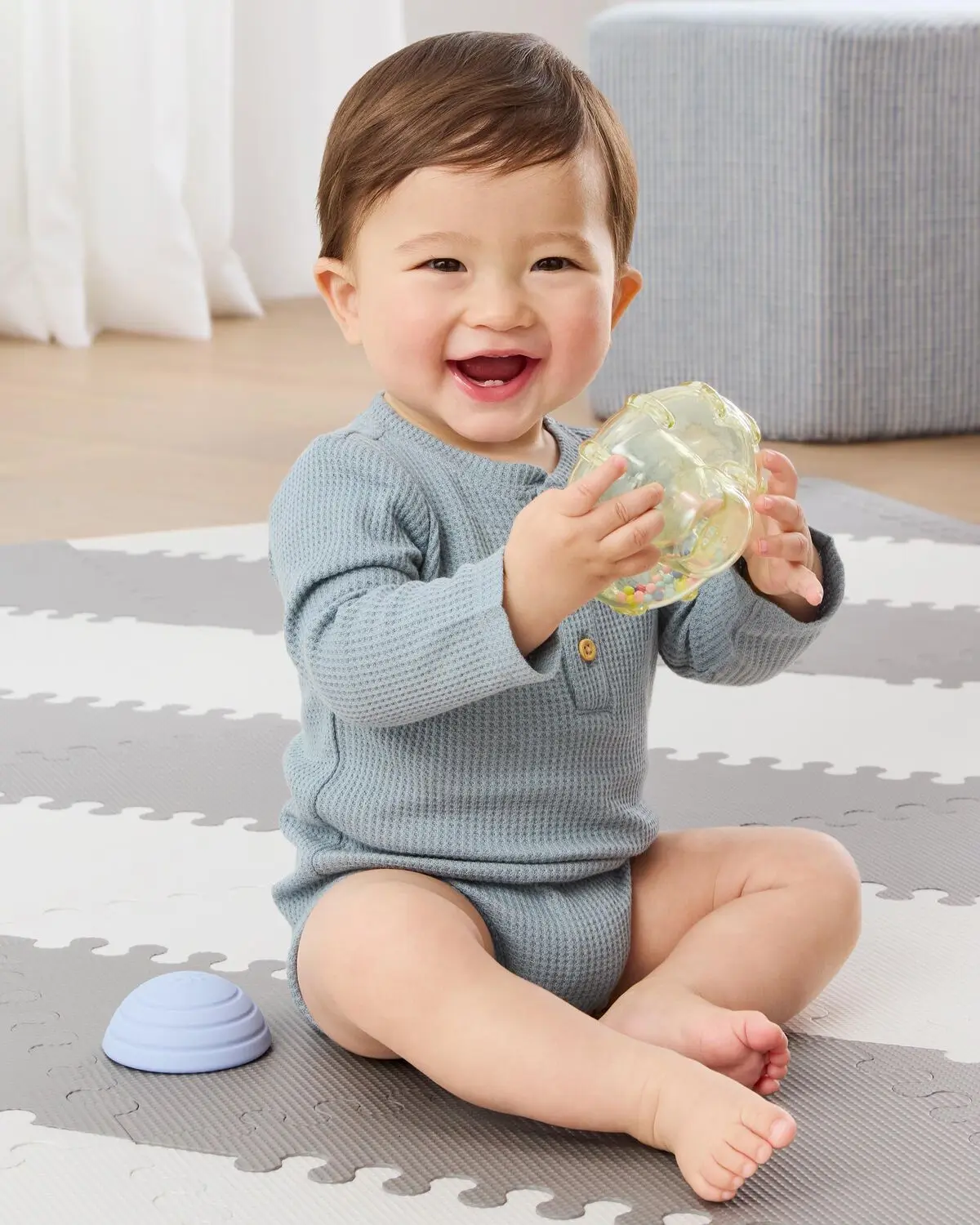 Jucarie interactiva 4in1 Skip Hop Stack & Crawl Crab (Multicolor) - 5