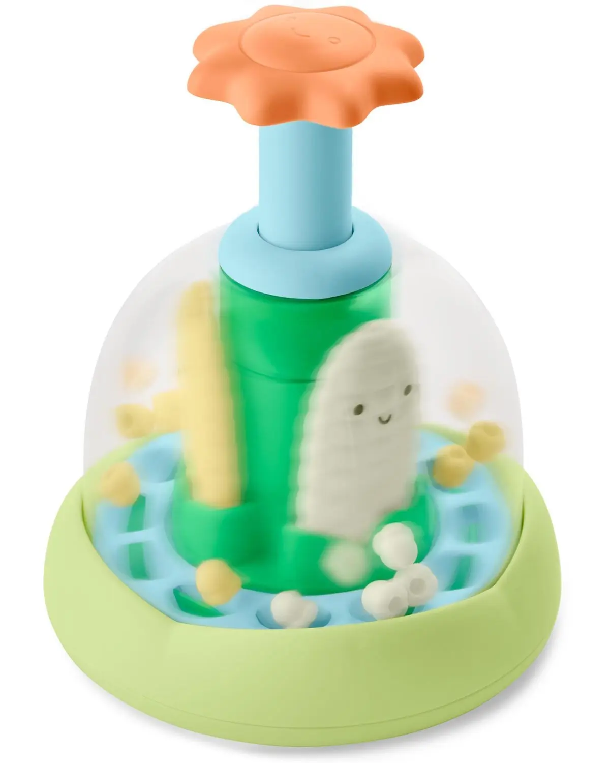 Jucarie interactiva Skip Hop Push & Spin Farmstand (Multicolor) - 2