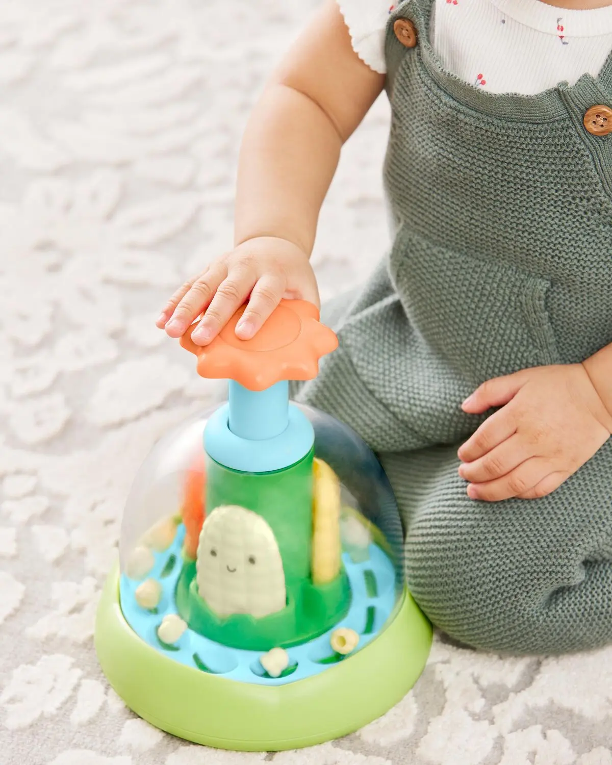 Jucarie interactiva Skip Hop Push & Spin Farmstand (Multicolor) - 3