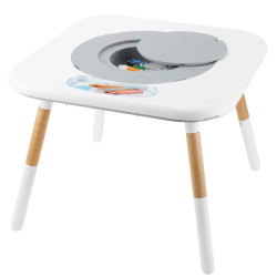 Masuta interactiva 3in1 Skip Hop Discoverosity Montessori (White) Thumb