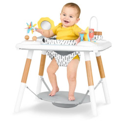 Masuta interactiva 3in1 Skip Hop Discoverosity Montessori (White) Thumb