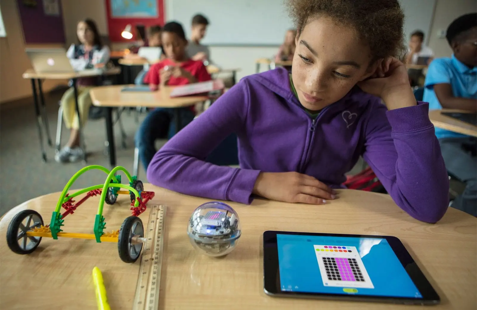 Роботизированный шар Sphero Bolt K002ROW (Grey) - 3