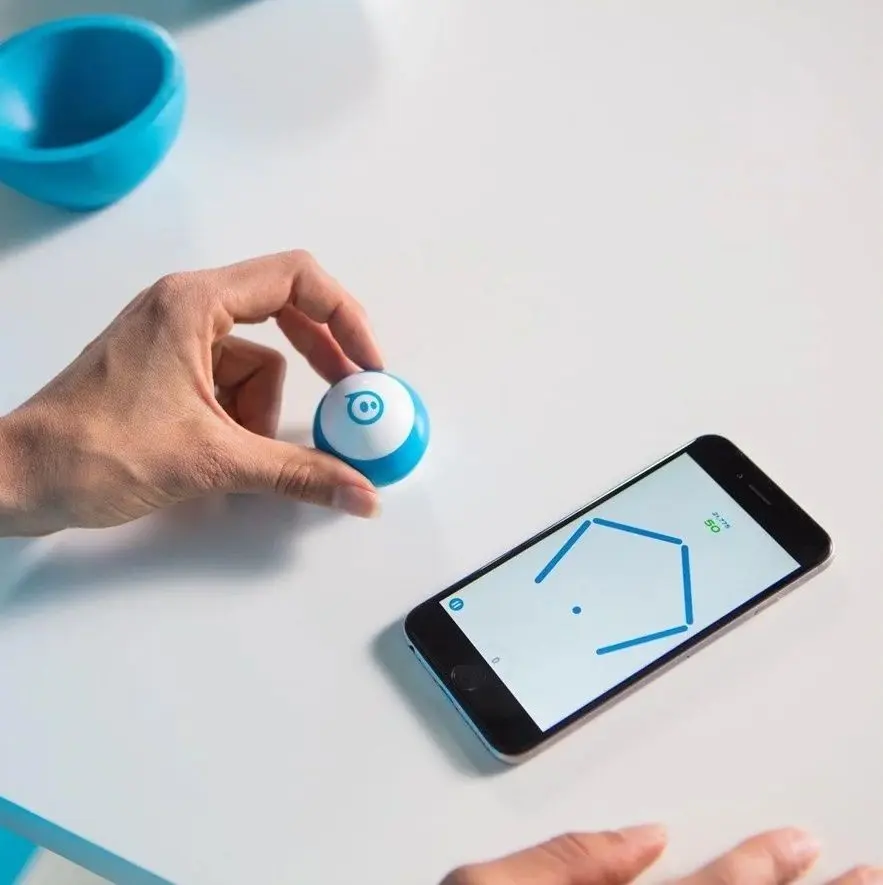 Умный робот-шар Sphero Mini M001BRW (Blue) - 4