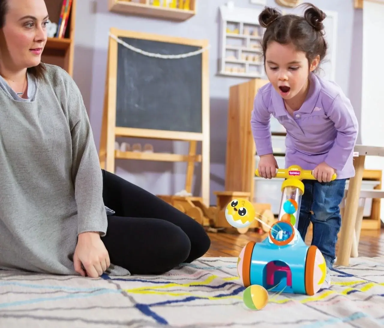 Jucarie interactiva Tomy Toomies Pic&Pop (Blue) - 5