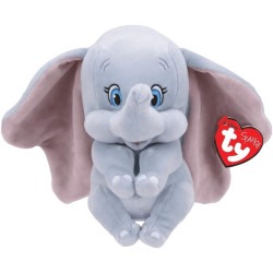 Jucarie de plus TY Sparkle Elephant Dumbo TY41095 (Grey/Pink)