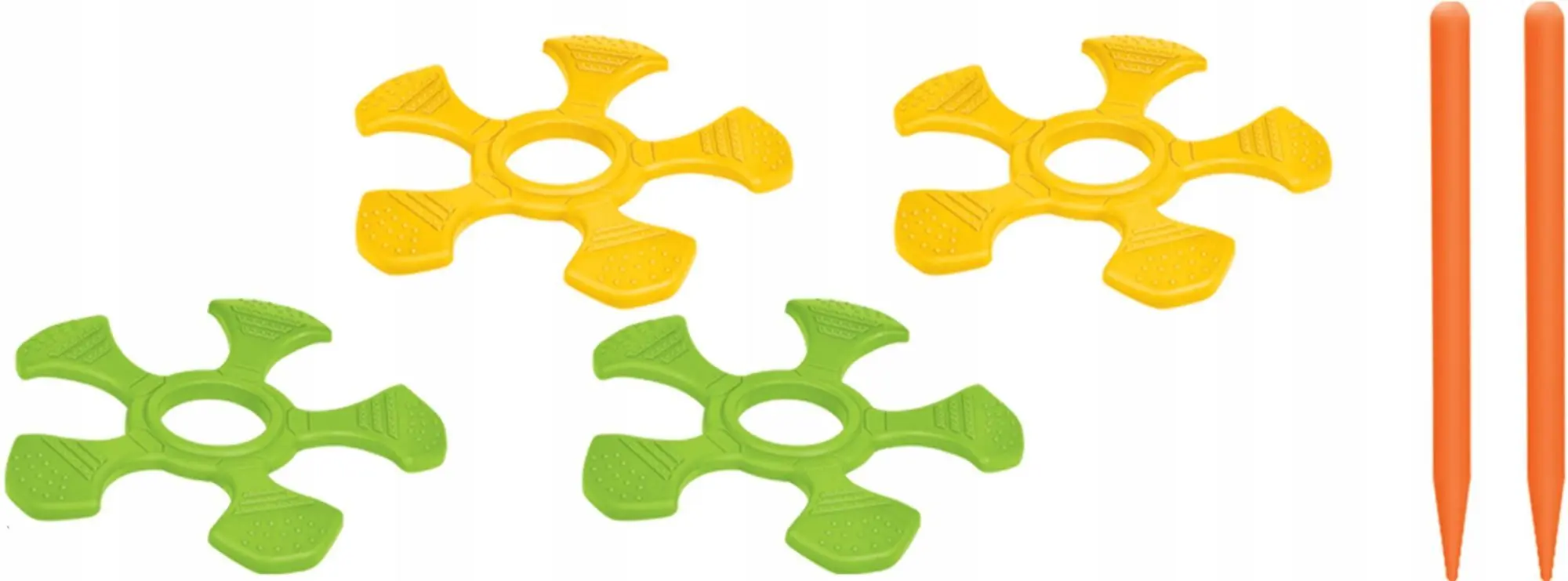 Интерактивная игрушка Woopie Sticks and Wheels (Green/Yellow) - 2