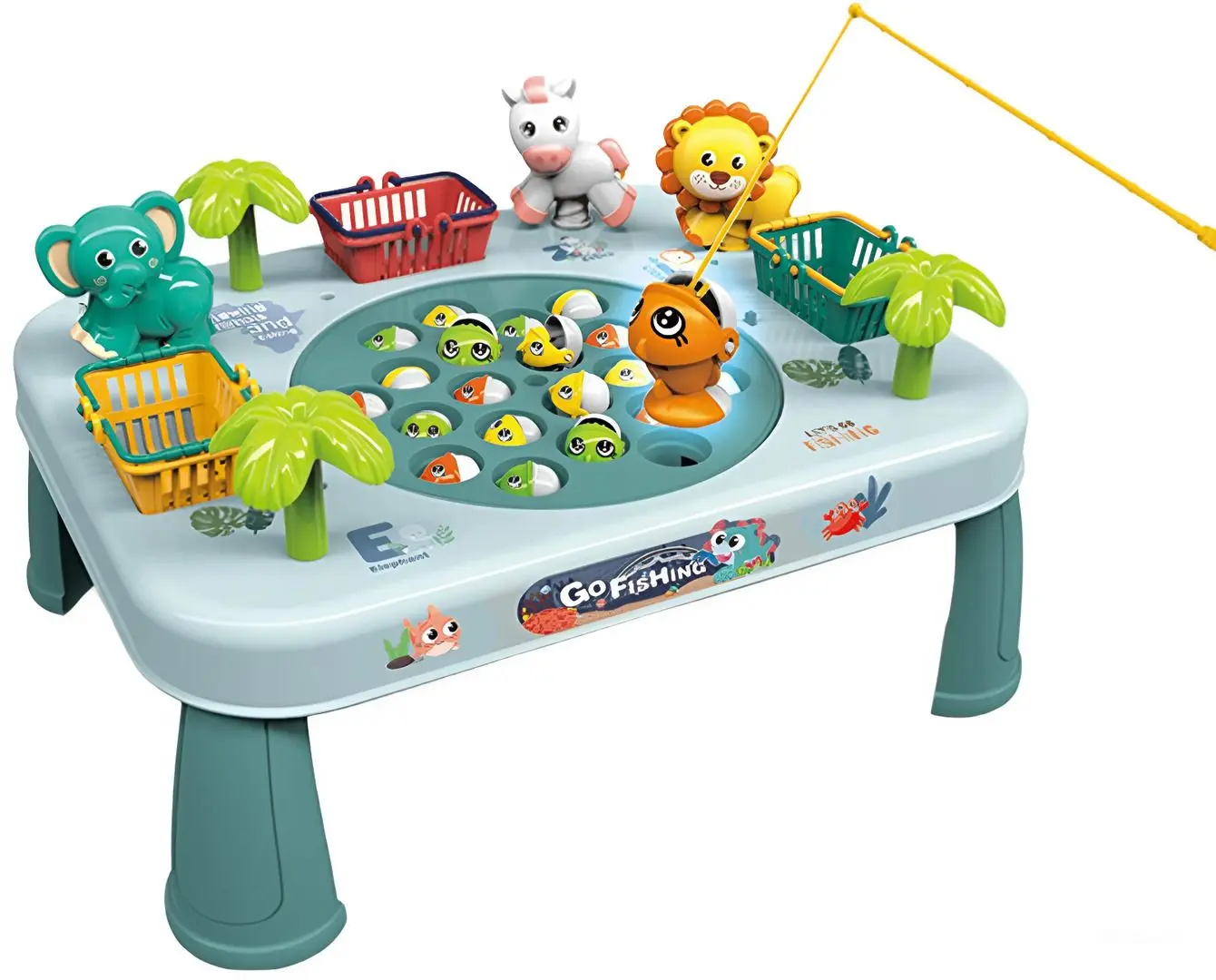 Интерактивный столик Woopie Go Fishing 507730 (Green)