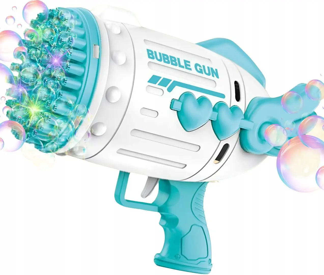 Пистолет для мыльных пузырей Woopie Bubble Angel 50506 (Blue/White)