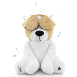Интерактивная игрушка Zazu Danny Peek-a-Boo (Brown/White) Thumb